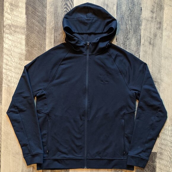 Lululemon City Sweat Full Zip Hoodie Large Black - Picture 2 of 8